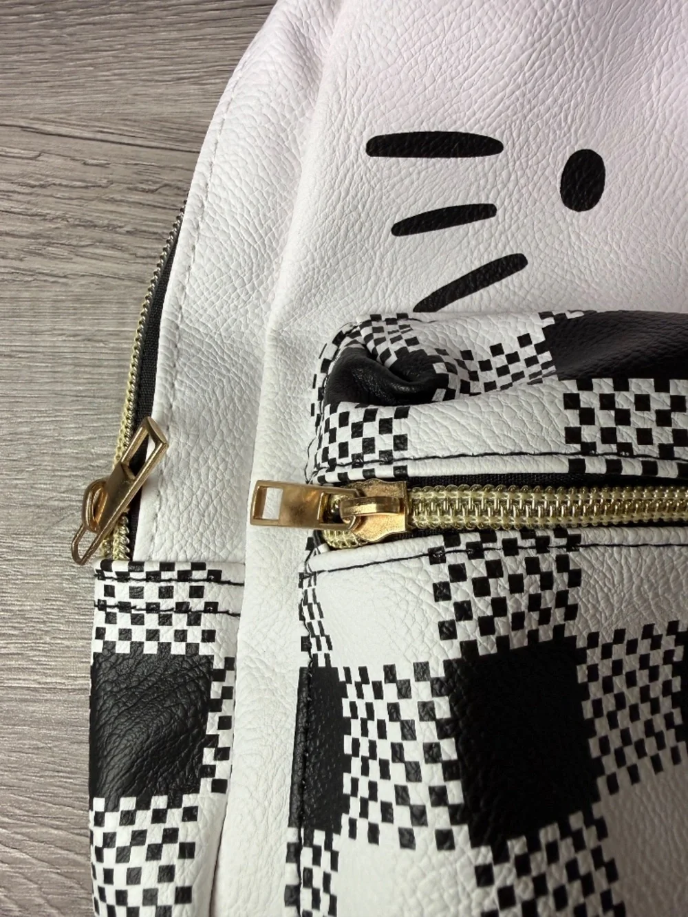Sanrio Hello Kitty Mini Backpack White, Black, Red NWT